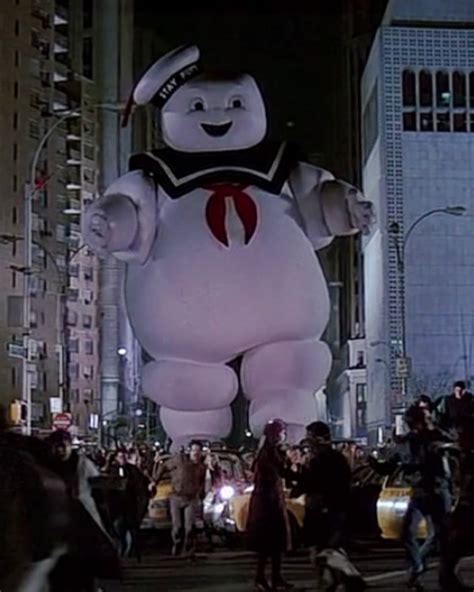 Ghostbusters Stay Puft Marshmallow Man Behind The