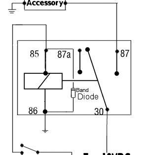 view  relay wiring diagram  switch