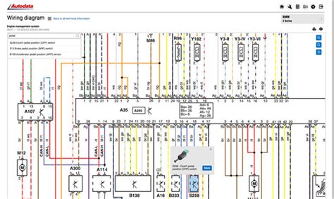 autodata launches   interactive coloured wiring diagrams autotradeie