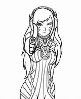 Dva Overwatch Coloring Clipartmag sketch template