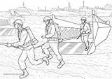 Landings Normandy Troops Arriving sketch template