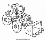 Tractor Ruspa Radlader Baumaschinen Ausmalbilder Malvorlage Trattore Disegno Colorare Scavatrice Pala Ausmalen Mezzi Trasporto Escavatori Kostenlos Escavadoras Gratismalvorlagen Transportmittel Traktor sketch template