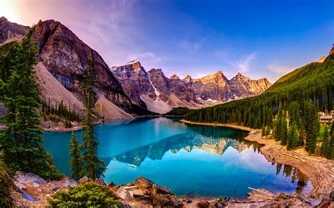 fonds decran  lac montagnes photographie de paysage nature