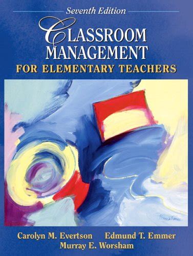 classroom management for elementary teachers edmund t emmer used