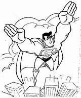Superman Kids sketch template