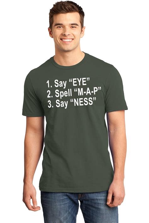mens say eye map ness soft tee rude party mean sex ebay free download