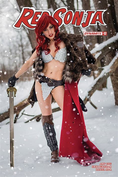 red sonja 22 cover e cosplay