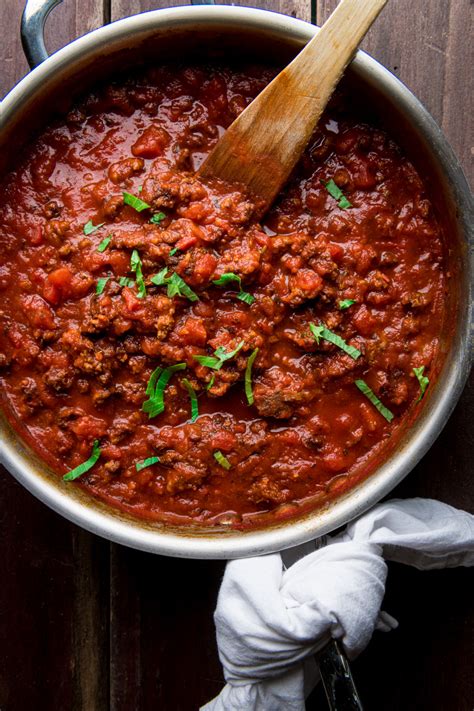 Quick And Easy Spaghetti Sauce From Scratch Coffee Table Eats