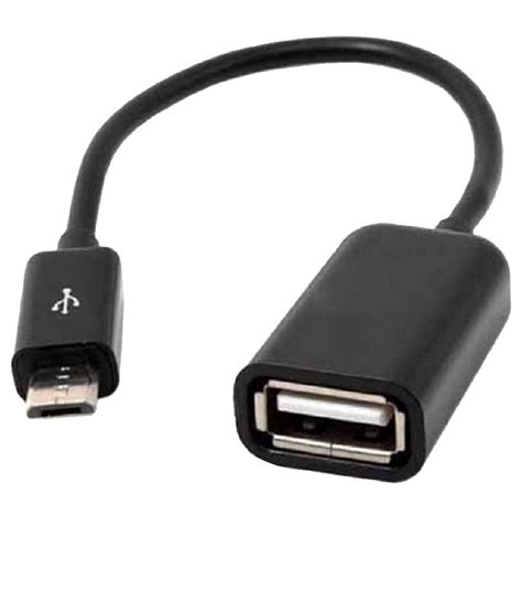 snazzy mobile phone otg connect pendrive cable  cables    prices snapdeal india