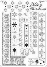 Patterns Christmas Parchment Pergamano Border Crafts Lace Embroidery Craft Merry Vellum Templates Paper Grid Doilies Types Cards Shop sketch template