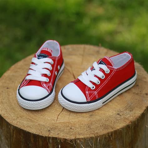 canvas children shoes sport breathable boys sneakers brand kids