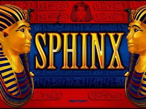sphinx slot machine game  play