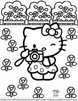 Kitty Hello Coloring Pages Color Colouring Kids Printable Print Cartoon Library Fun Coloringlibrary Characters Has Imaginations Colorful Find Who Number sketch template