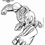 Max Steel Coloring Turbo Pages Mcgrath Superhero sketch template