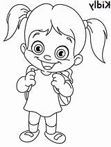 Coloring Pages Girls Kids Printable Cute Colouring Colorings Color Getcolorings Print sketch template