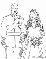 Pages Coloring Kate Prince William Middleton Princess Hellokids Color Royal Family Wedding Sheets Drawing People Adult Choose Board Print sketch template