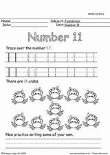 Worksheet Eleven Numbers Primaryleap sketch template