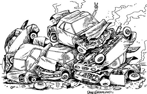 coloring pages demolition derby cars  coloring pages printable