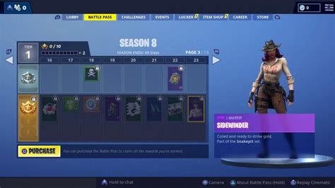 Fortnite Season 8 Battle Pass Skins To Tier 100 Luxe