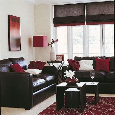 images  red  brown living room  pinterest
