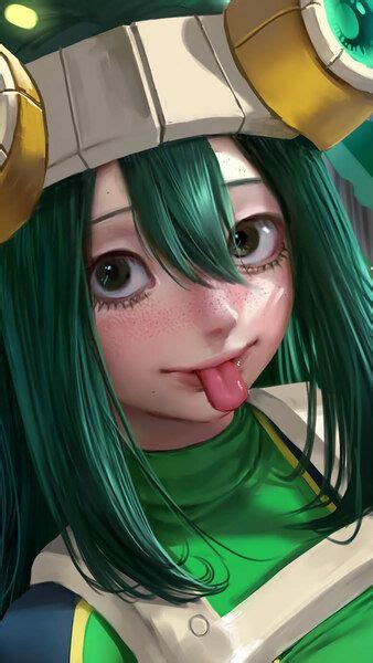 Tsuyu Asui My Hero Academia 4k Hd Mobile Smartphone And