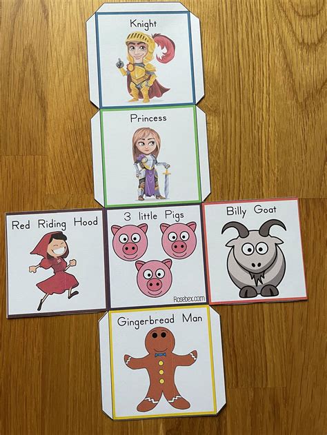 story telling flash cards story telling dice early year etsy