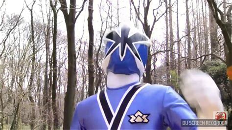 samurai red ranger vs blue ranger youtube