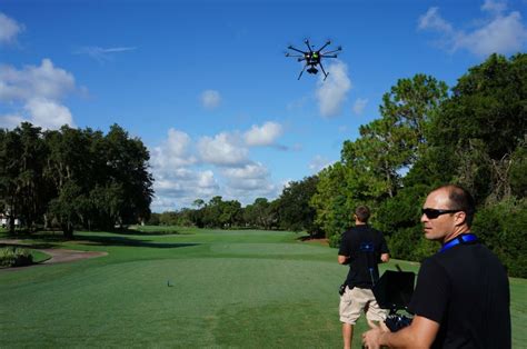 drones   latest technology    golf game dronelife