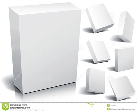 blank box royalty  stock  image