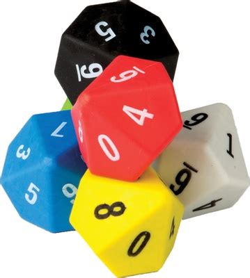 sided dice education station teaching supplies  educational