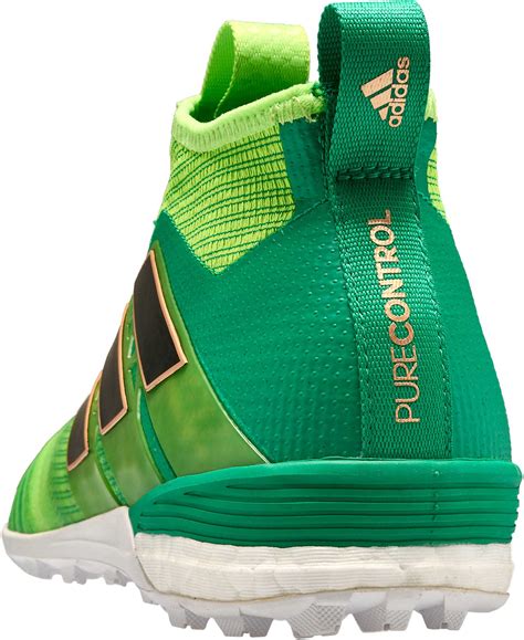 adidas ace tango  purecontrol green turf shoes