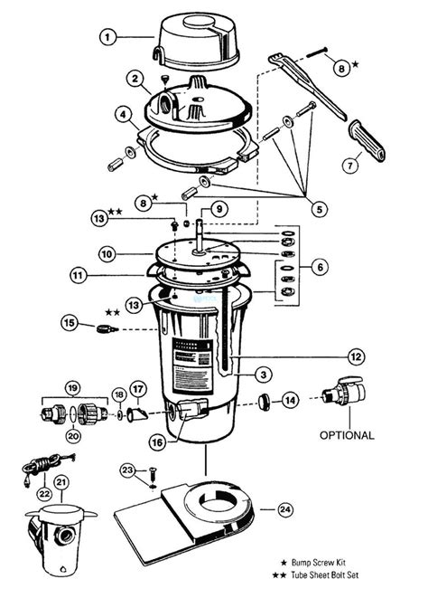 hayward filter parts diagram