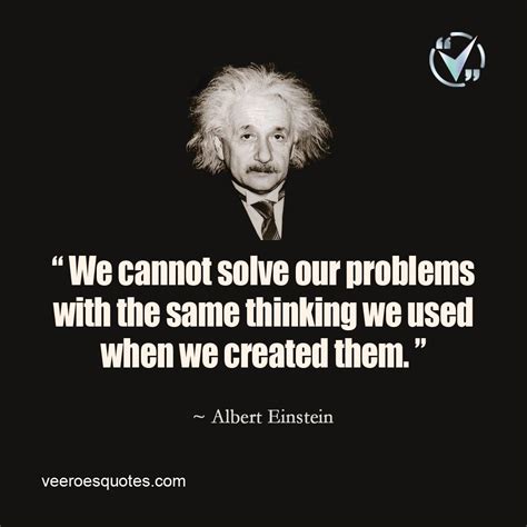 solve  problems    thinking     created  albert