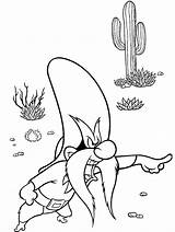 Yosemite Looney Tunes Ausmalbilder Melodie Zwariowane Drukuj sketch template