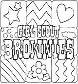 Coloring Scout Girl Pages Brownie Christmas Cookies Cookie Girls Printable Scouts Brownies Printables Template Color Kids Getcolorings Gs Sheets Trefoil sketch template