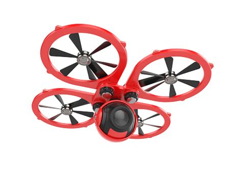 red drone quadrocopter  camera stock photo  image  istock