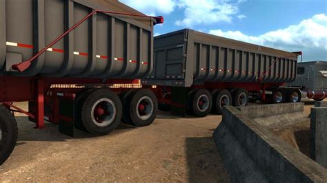 trailer fruehauf dump   ats american truck simulator mod ats mod