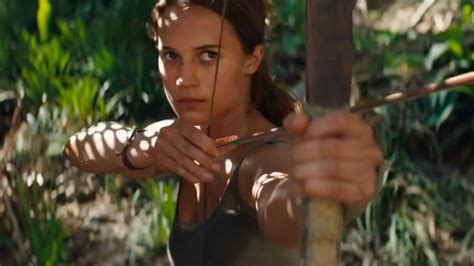 Alicia Vikander S Tomb Raider Trailer First Impressions Of The Video