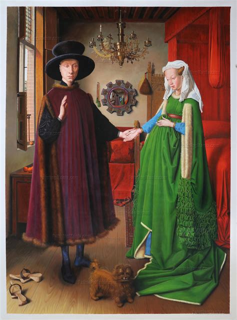 arnolfini portrait  jan van eyck  artists paintings