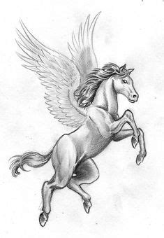 winged horse hinh xam ngua hinh xam ngua