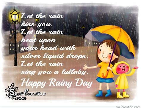 happy rainy day   rain kiss  smitcreationcom