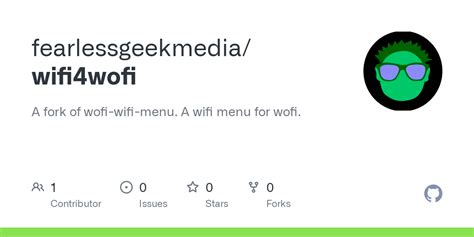 github fearlessgeekmediawifiwofi    fixing  problem   overwriting  wifi