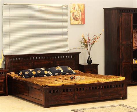 kuber bed solid wood furniture  buy beds