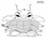 Disney Coloring Pages Stitch Wars Star Ren Printable Print Kylo sketch template
