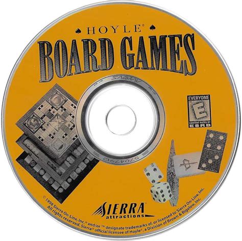 hoyle board games brown bigelow  sierra entertainment