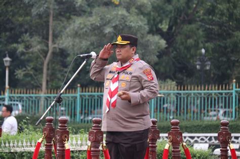 upacara gelar senja pramuka kwarcab kabupaten bogor  lahirkan