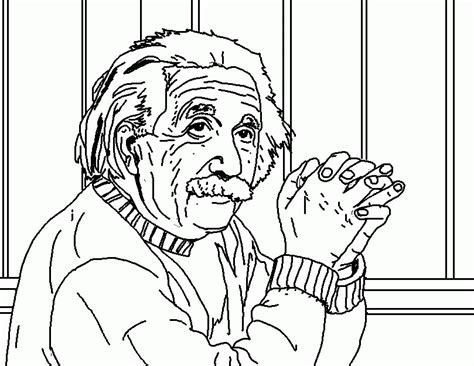 albert einstein coloring pages   albert einstein