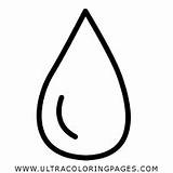 Colorear Wassertropfen Gotita Gota Droplet Ultracoloringpages sketch template