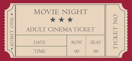 ticket template  attractive  customized ticket templates