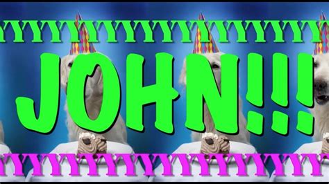 happy birthday john epic happy birthday song youtube
